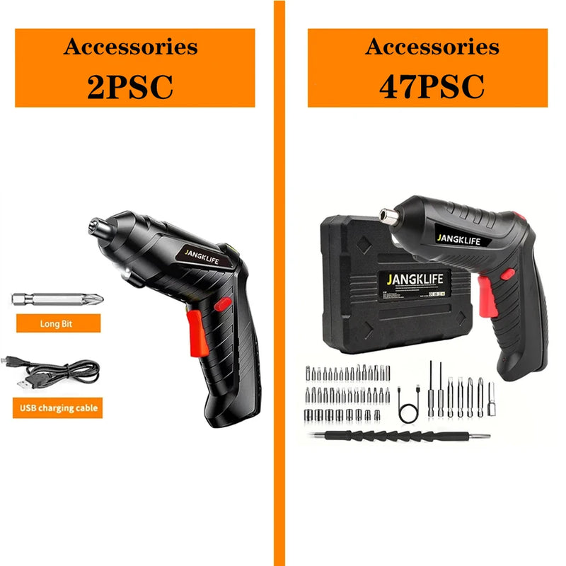 Parafusadeira Elétrica Recarregável com Bateria ScrewMax - Ultimas Unidades