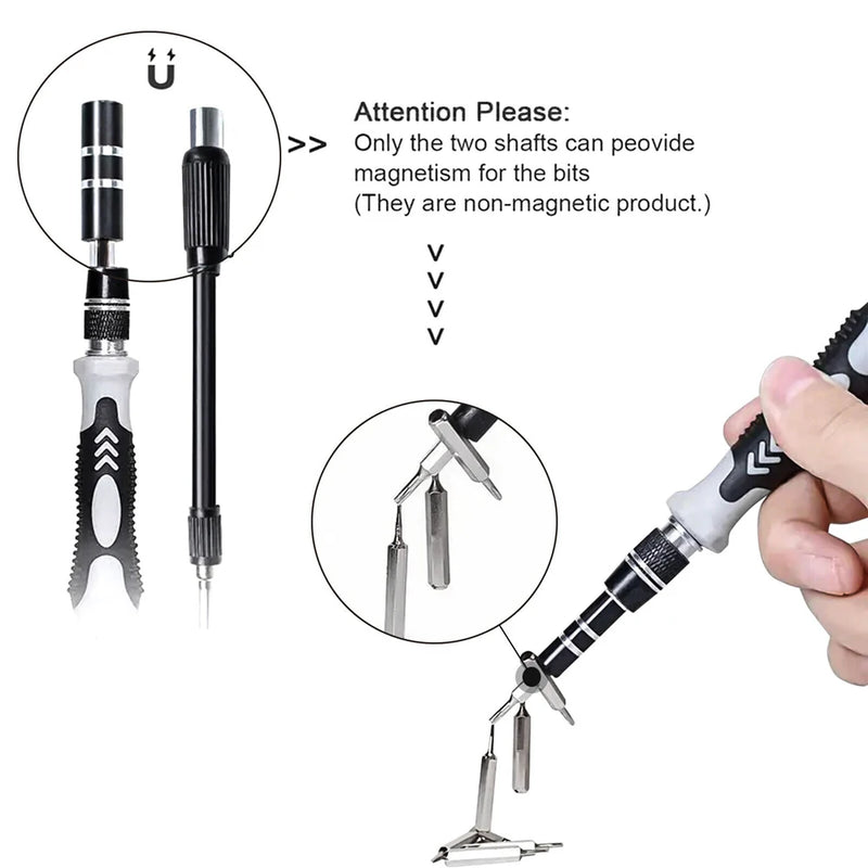 Kit de Ferramentas de Precisão 115 em 1 TechTool Pro - 45% OFF